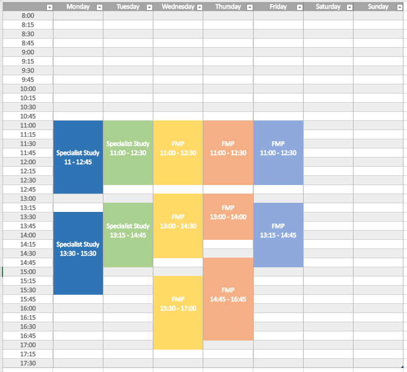 QuantineTimetable